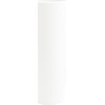 Weiße Moderne 70 cm Runde Große Pflanzkübel 30 cm matt aus Kunststoff Outdoor 