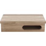 Wood Konsole "Gäste-WC" für Handwaschbecken, 40 cm Wood B: 40 T: 20 H: 10 cm eiche natur 56014-5-HN