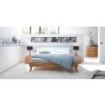 Hellbraune Moderne Hasena Wood-Line Betten-Kopfteile lackiert aus Massivholz 100x200 