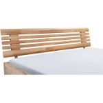 Hellbraune Moderne Hasena Wood-Line Nachhaltige Betten-Kopfteile lackiert aus Massivholz 180x200 