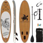 SUP-Boards24 Wooden Allround Stand Up Paddle Board - grau