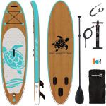 SUP-Boards24 Wooden Allround Stand Up Paddle Board - minze