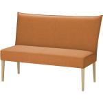 Orange Sitzbänke mit Lehne Breite 100-150cm, Höhe 100-150cm, Tiefe 50-100cm 
