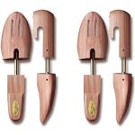 Woodlore Men’s Cedar Wood Shoe Trees (2 Pairs) Adjustable, Aromatic, USA Made