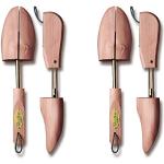 Woodlore Shoe Trees for Men 2 - Pack Of Men's Adjustable Aromatic Red Cedar Shoe Trees (for 2 pairs of shoes) - MADE IN USA