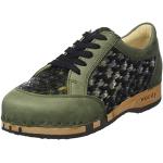 Grüne Woody Shoes Damenclogs & Damenpantoletten aus Leder Größe 37 