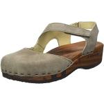 Sandfarbene Woody Shoes Nicole Damenclogs & Damenpantoletten Größe 39 