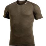 Olivgrüne Woolpower T-Shirts aus Polyamid für Herren Größe S für den für den Sommer 