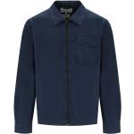 Reduzierte Blaue Woolrich Hemdjacken mit Reißverschluss aus Baumwolle für Herren Größe XL 