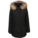 Reduzierte Schwarze Elegante Woolrich Arctic Parkas für Damen Größe L für den für den Winter 