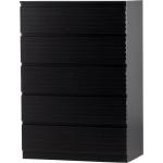 Schwarze Woood Nachhaltige Sideboards aus Kiefer mit Schublade Breite 50-100cm, Höhe 0-50cm, Tiefe 0-50cm 
