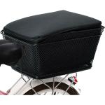 Woosien - Fahrradkorb hinten, großes Fassungsvermögen, Metalldraht-Fahrradkorb, wasserdicht, regensicher