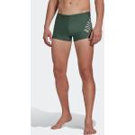 Reduzierte Grüne Color Blocking adidas Boxer-Badehosen für Herren Größe M 