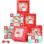 Schokoladenbraune Geschenkboxen & Geschenkschachteln 12-teilig Weihnachten 