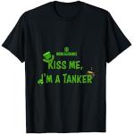 Schwarze World of Tanks T-Shirts für Herren Größe S zum Valentinstag 