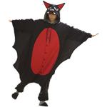 Schwarze Fledermaus-Kostüme für Damen Größe XL 