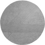 Woud - Kyoto Teppich rund - grau, Stoff - grey (303) Ø 250 cm