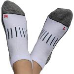 Wowerat 6 Paar Sport Sneaker Socken, Laufsocken Bikesocken, Atmungsaktiv Antibakteriell, weiß Schwarz, Gr. 35-50 (9 Paar weiß, 35-38)
