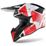 Wraap Raze Crosshelm Enduro Motorrad Helm, L L red gloss