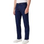 Blaue Casual WRANGLER Texas Slim Fit Jeans aus Baumwolle für Herren Größe XXL Weite 44, Länge 30 