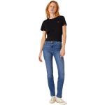WRANGLER Slim Fit Jeans aus Baumwollmischung für Damen Größe XS Weite 33 