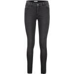 Schwarze WRANGLER Skinny Jeans aus Denim für Damen 