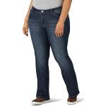 Bestickte WRANGLER Western Jeans mit Stickerei aus Denim für Damen Übergrößen 
