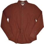 Schwarze Bestickte WRANGLER Button Down Kragen Hemden mit Button-Down-Kragen aus Baumwolle maschinenwaschbar für Herren Größe L 