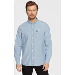 Blaue WRANGLER Button Down Kragen Hemden mit Button-Down-Kragen für Herren Größe XL 