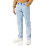 Reduzierte Blaue WRANGLER Stretch-Jeans aus Denim für Herren Weite 31 