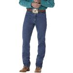 Bestickte WRANGLER Slim Fit Jeans aus Baumwolle für Herren Weite 38 