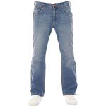 Reduzierte Vintage WRANGLER Bootcut Jeans aus Denim für Herren Weite 34 