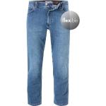 Blaue Bestickte WRANGLER Greensboro Hüftjeans & Low Waist Jeans aus Denim für Herren Weite 33, Länge 36 