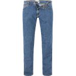 Blaue Bestickte WRANGLER Texas Jeans mit Stickerei aus Denim für Herren Weite 30, Länge 30 