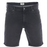 Reduzierte Schwarze WRANGLER Texas Jeans-Shorts mit Reißverschluss aus Leinen für Herren Größe XXL für den für den Sommer 