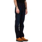 Blaue WRANGLER Arizona Straight Leg Jeans aus Denim für Herren Weite 34 