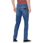 Reduzierte Blaue WRANGLER Texas Slim Fit Jeans aus Denim für Herren Weite 32 