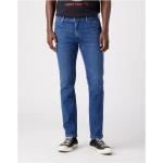 WRANGLER Larston Slim Fit Jeans mit Reißverschluss aus Baumwolle für Herren Weite 33, Länge 34 