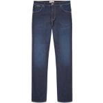 WRANGLER Texas Slim Fit Jeans mit Reißverschluss aus Denim für Herren Größe M Weite 32, Länge 32 