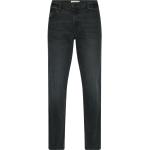 Schwarze Bestickte WRANGLER Jeans mit Stickerei aus Baumwollmischung für Herren Größe XXL 