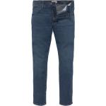 Blaue WRANGLER Larston Skinny Jeans aus Denim für Herren Größe M Weite 36, Länge 36 