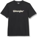 Schwarze Casual WRANGLER T-Shirts aus Baumwolle für Herren Größe 3 XL 