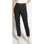 Reduzierte Graue Bestickte WRANGLER Slim Fit Jeans mit Knopf aus Baumwolle für Damen Größe XS Weite 26, Länge 32 