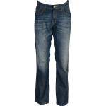 Bestickte WRANGLER Jeans mit Stickerei mit Reißverschluss aus Denim für Herren 