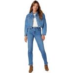 WRANGLER Straight Leg Jeans aus Denim für Damen Größe XS Weite 30 