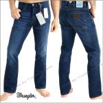 Blaue WRANGLER Arizona Stretch-Jeans aus Denim für Herren 