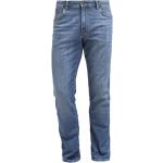 Blaue Bestickte Casual WRANGLER Texas Jeans mit Stickerei mit Reißverschluss aus Baumwolle Handwäsche für Herren Größe XXL Weite 31, Länge 30 