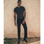 Schwarze WRANGLER Texas Stretch-Jeans aus Denim für Herren Weite 42 