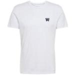 Weiße WRANGLER T-Shirts für Herren Größe L 
