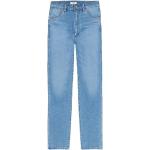 Blaue WRANGLER Slim Fit Jeans aus Denim für Damen Größe XS Weite 26, Länge 34 